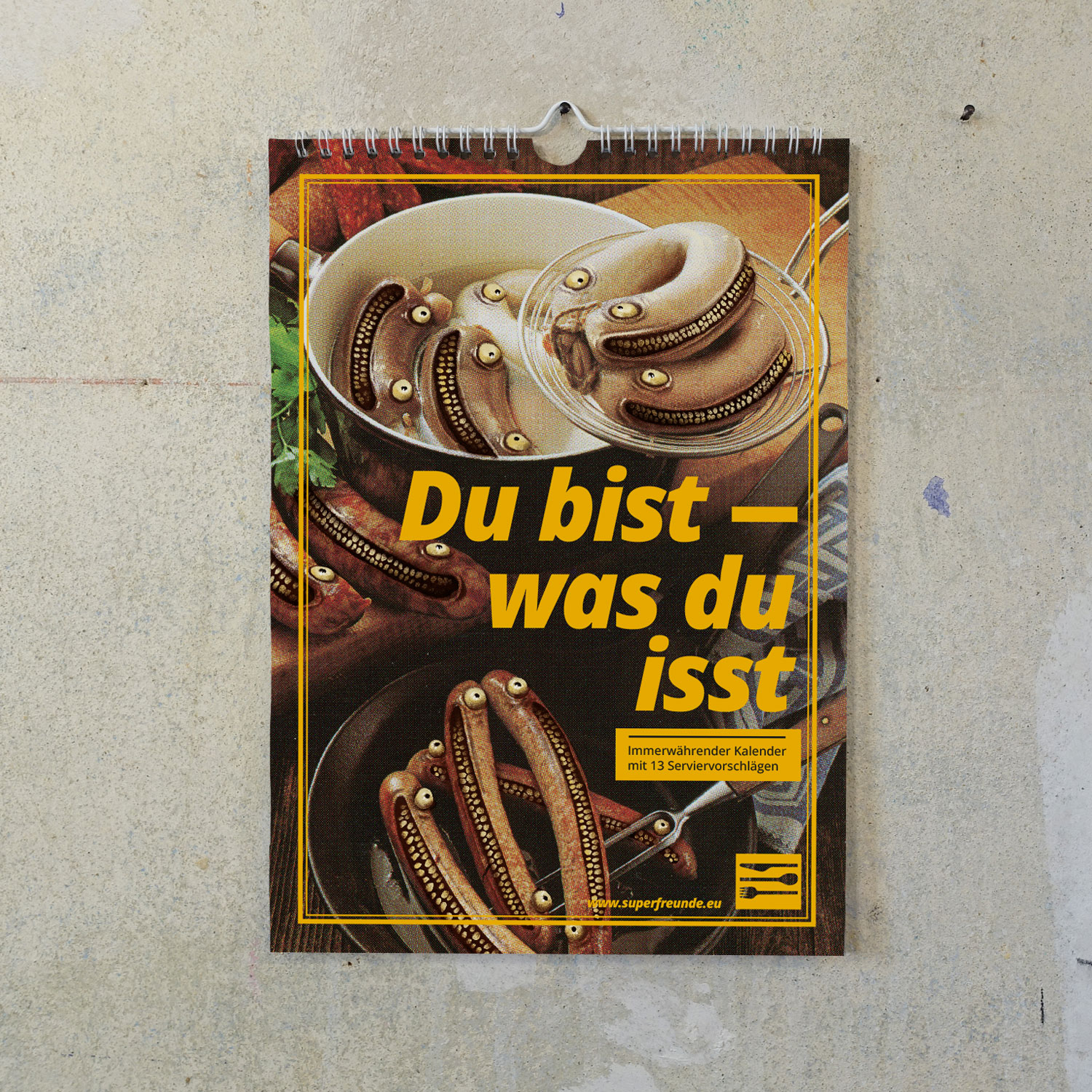 Du bist was du Isst a4 Teil 2 Immerwährender Kalender