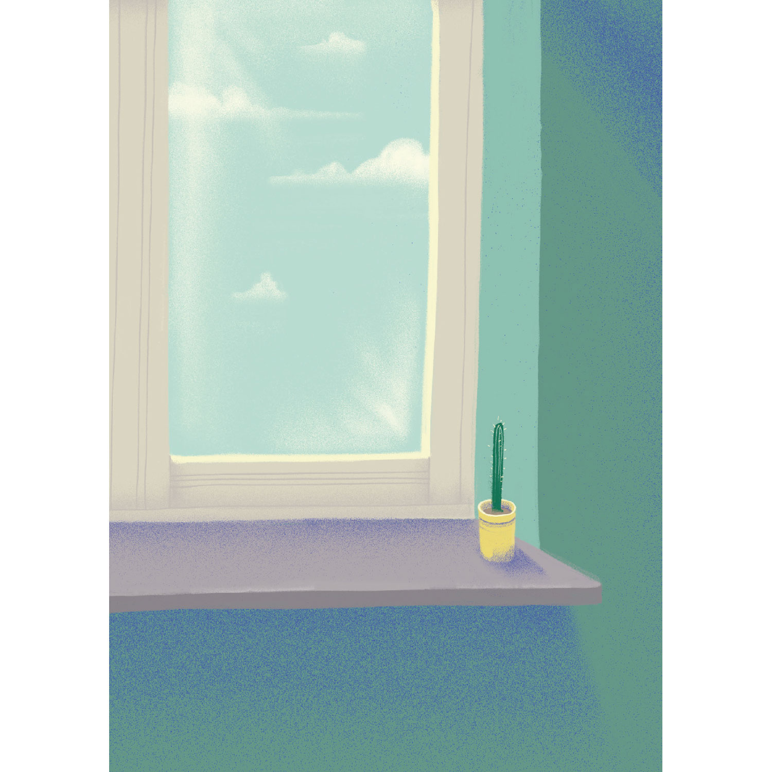 Die Stimmung im Bild, Postkarte