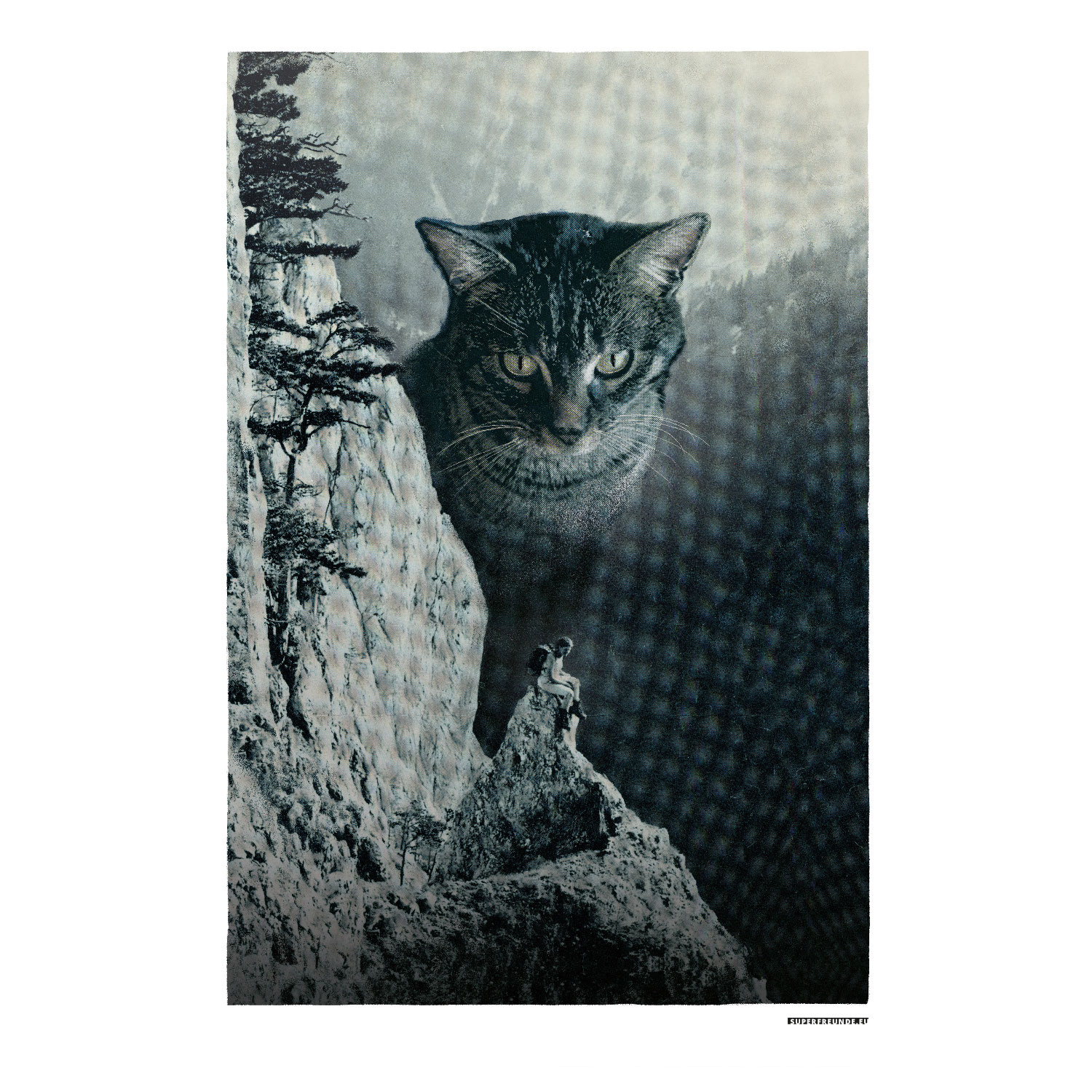 Streuner Am Berg, Plakat A3