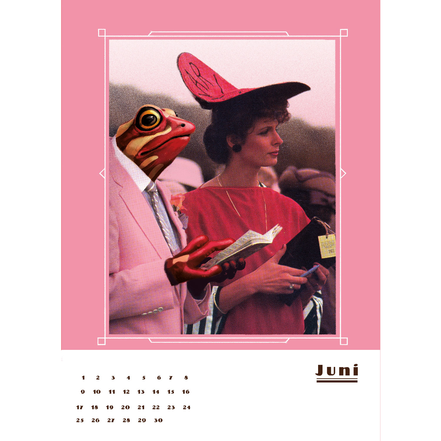 Oh la la, Couple!,  a4, Immerwährender Kalender