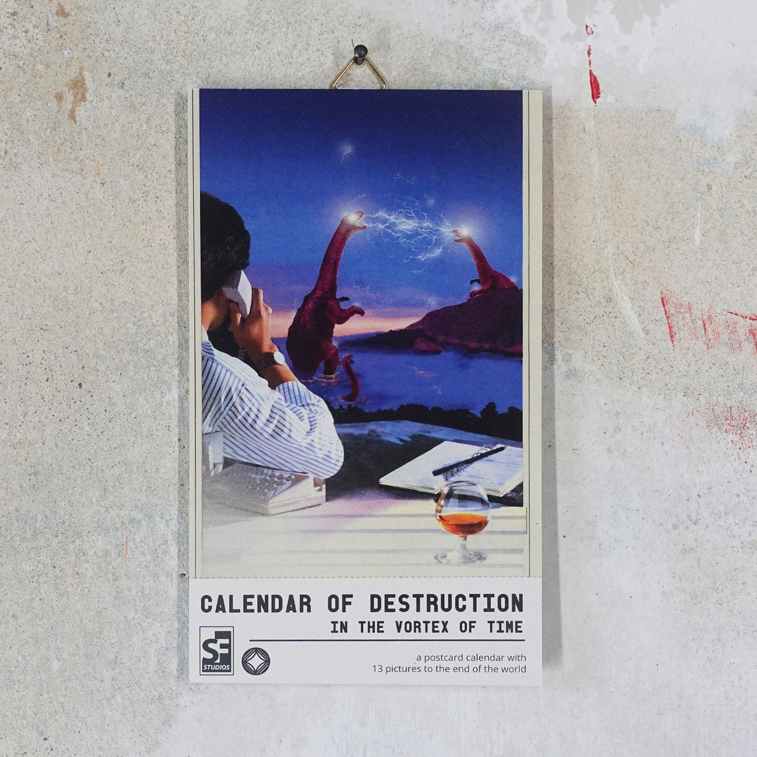 Calendar of Destruction - in the vortex of time - Postkartenkalender