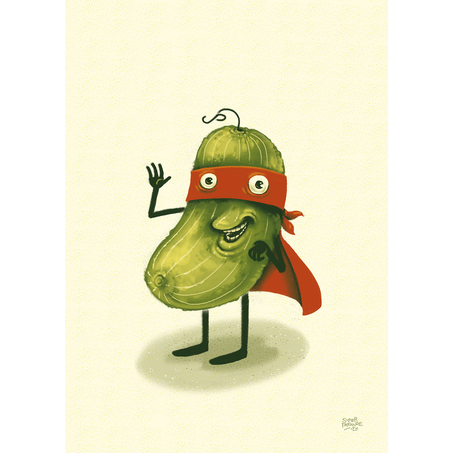 Supergurke, Plakat A3