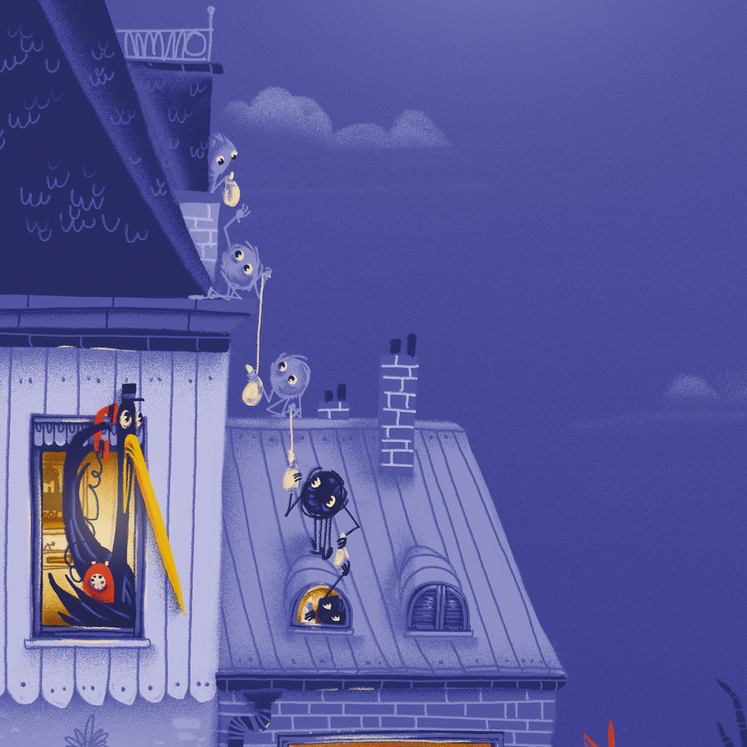 Adventskalender - Hier gleich um die Ecke, A3