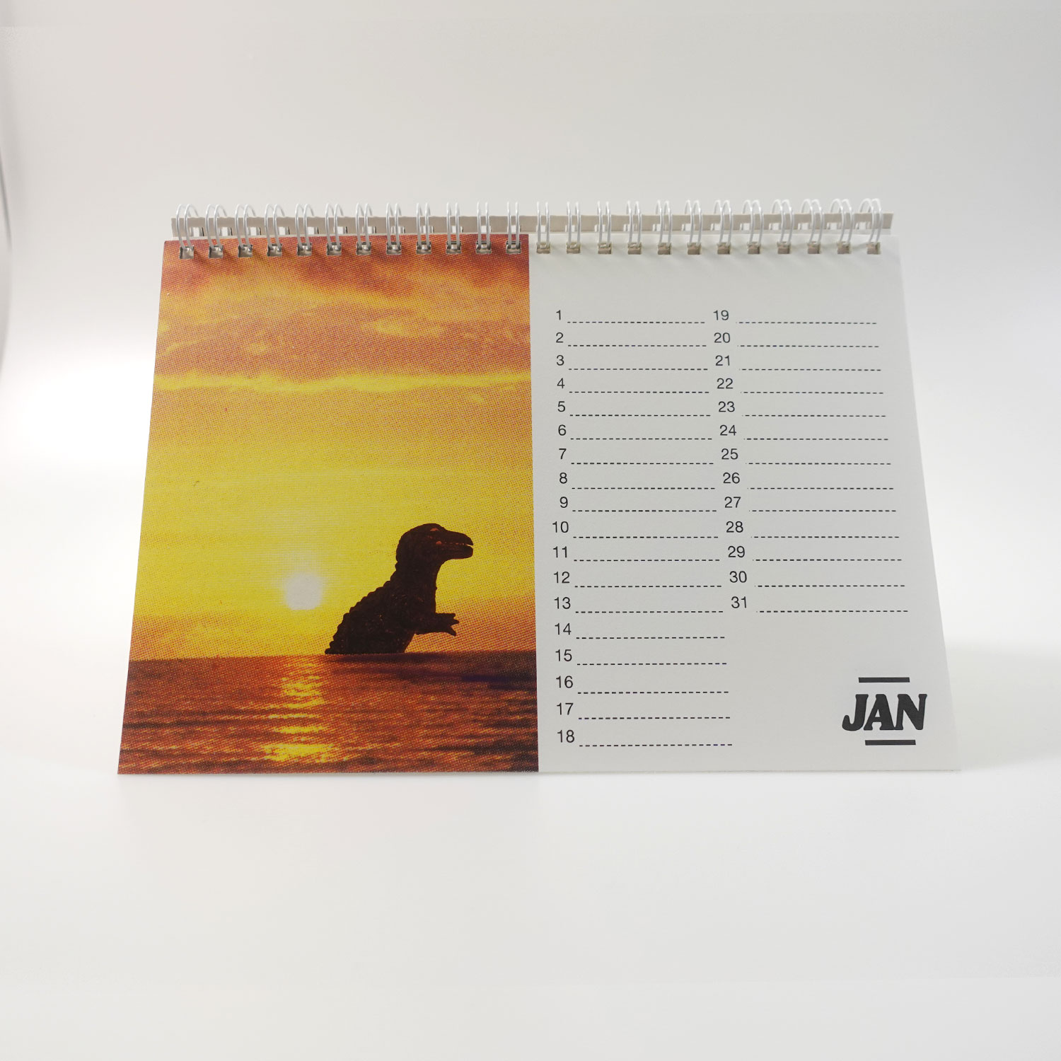 Kalender der Zerstörung, Tischkalender A5 Querformat