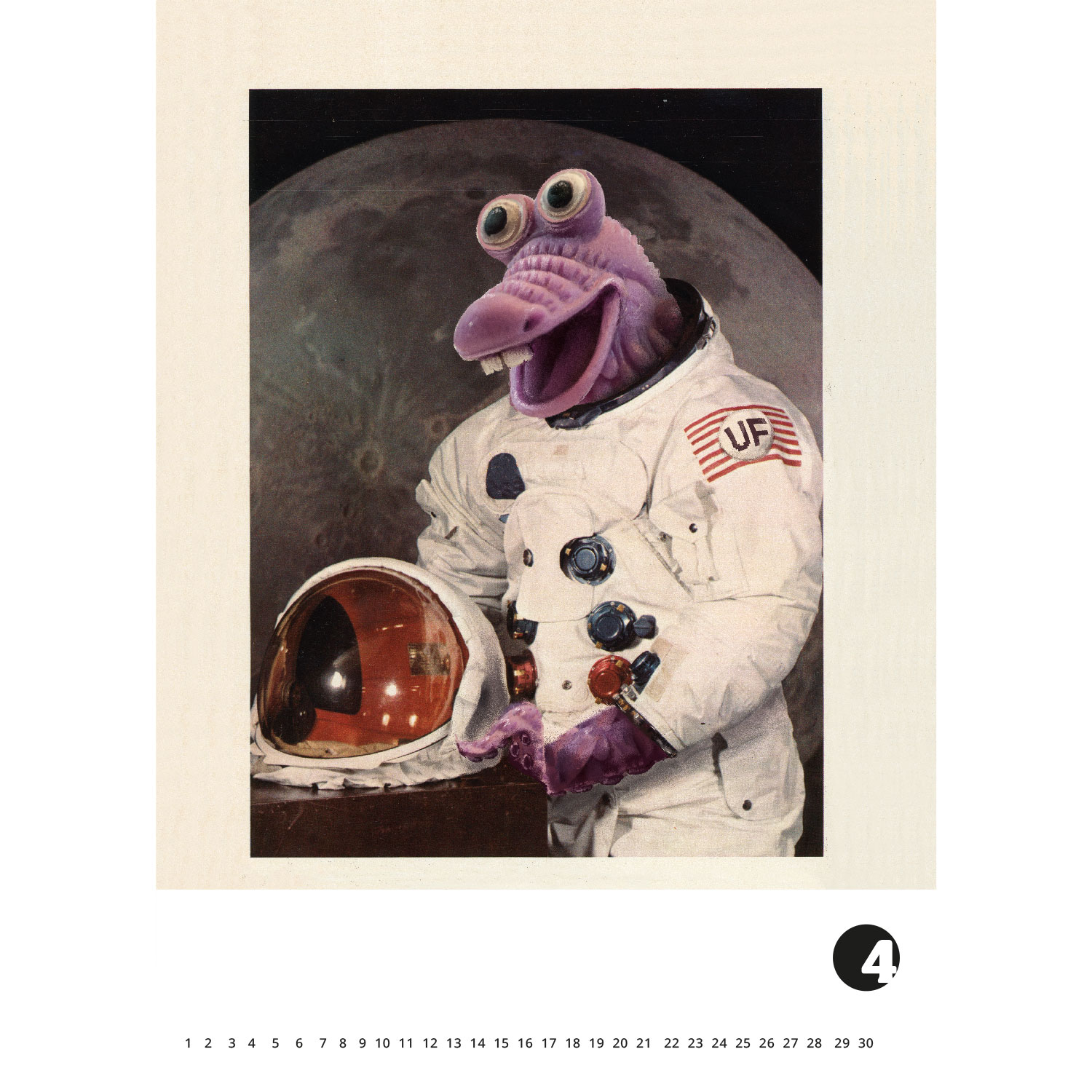 Kalender der Zerstörung 3 - The Way to Utopia, Immerwährender Kalender A4