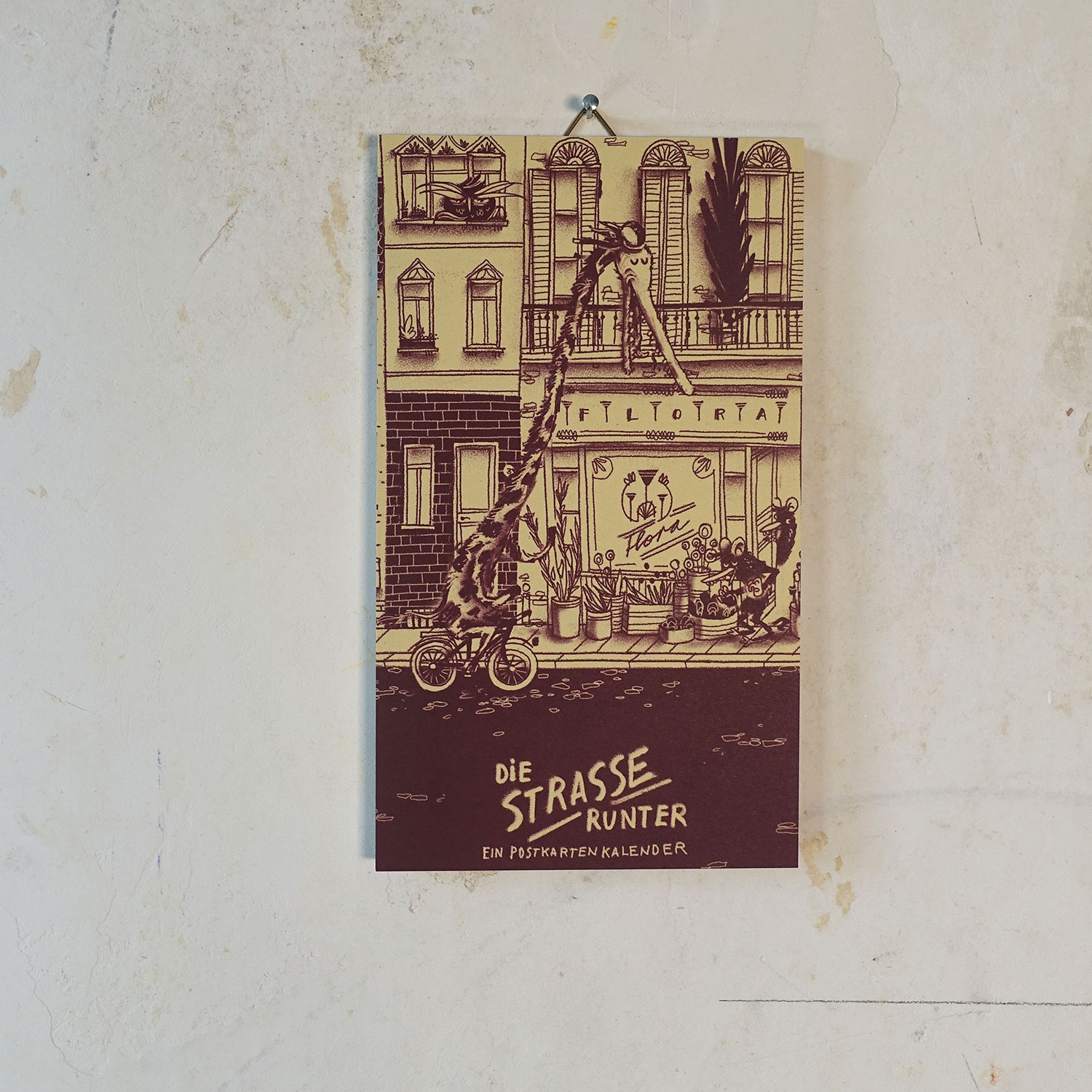 Die Strasse runter, Postkartenkalender