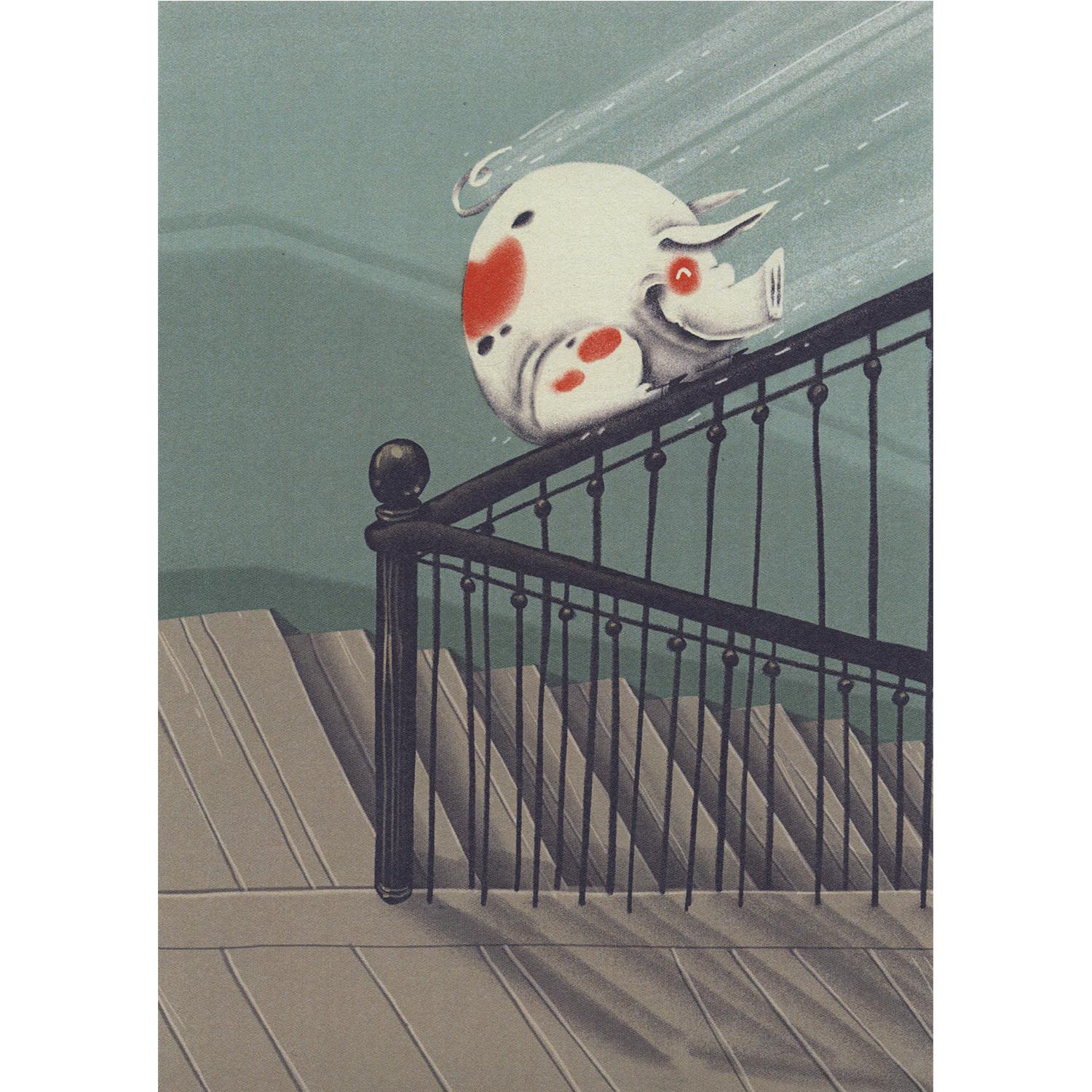 Rutschpartie, Plakat A3