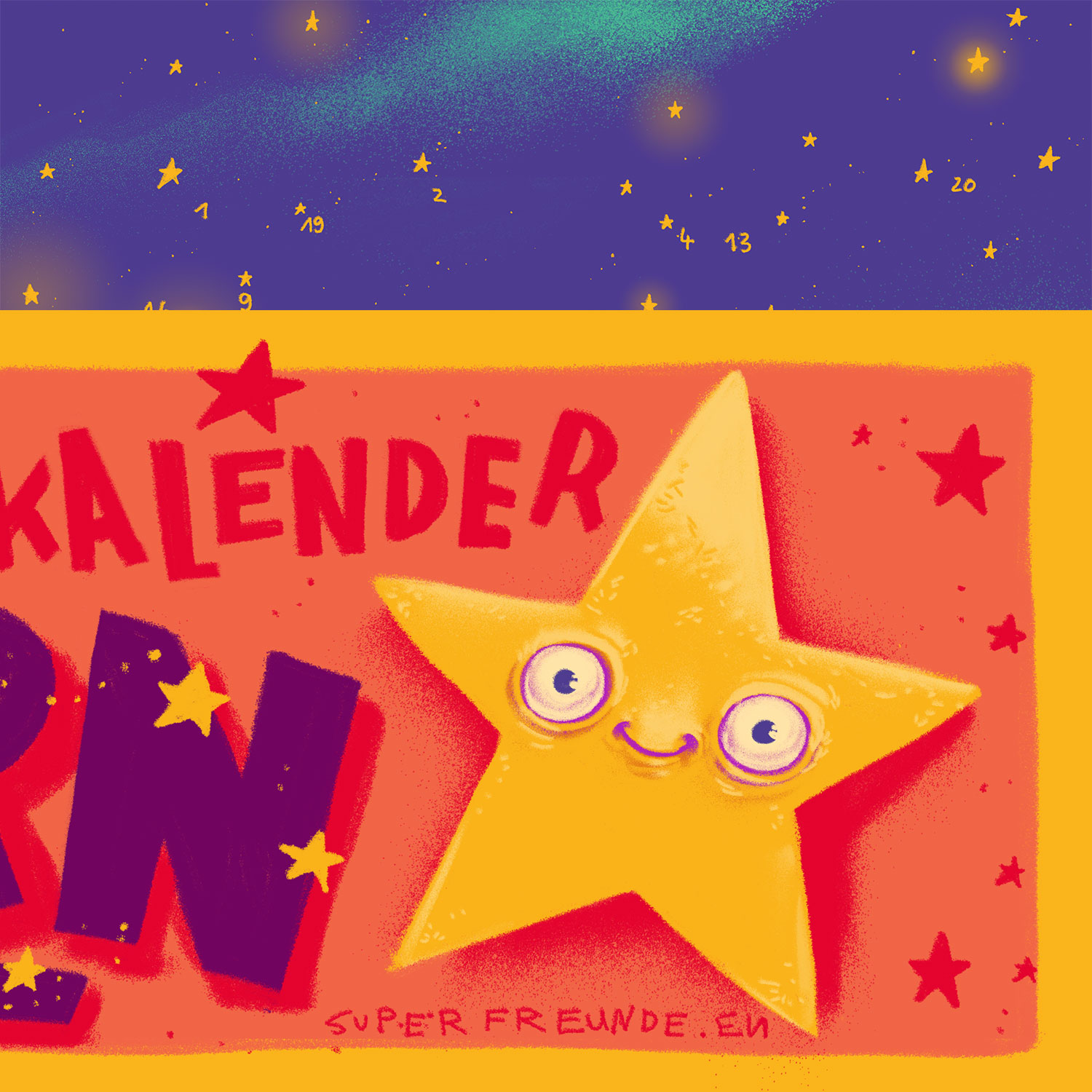 Adventskalender - Funkel, Funkel, kleiner Stern, A5